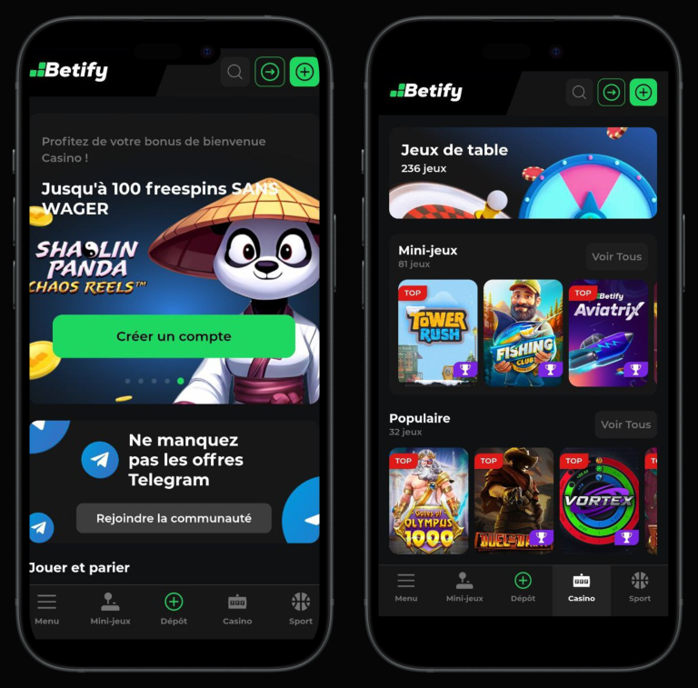 Betify mobile